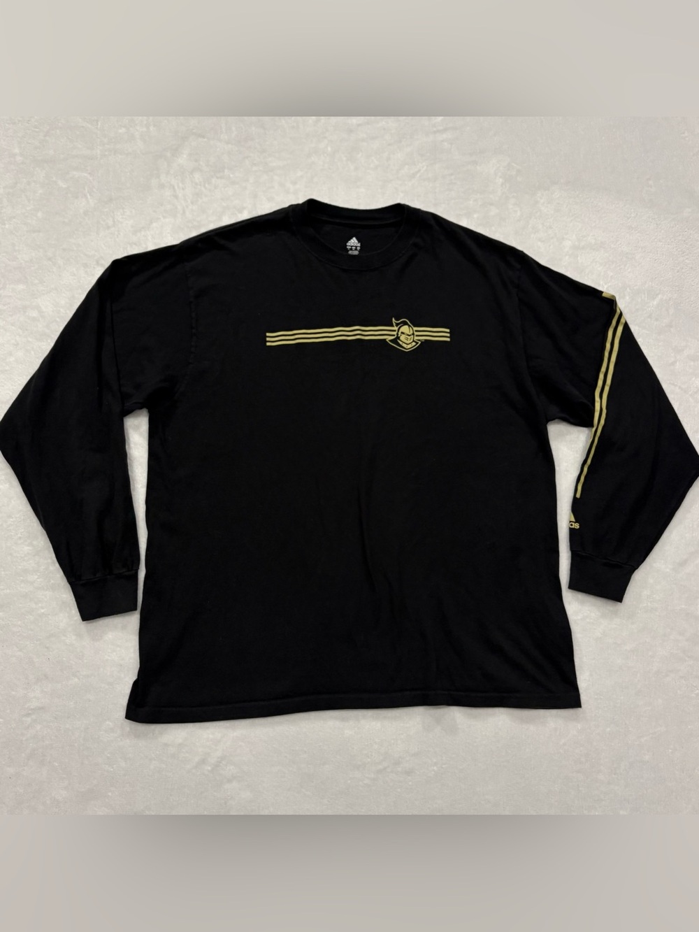 Adidas 3-Stripe University of Central Florida UCF Knights T-Shirt Men’s Size XL
